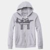 Adult Triblend Full-Zip Fleece Hooded Sweatshirt Thumbnail