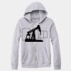 Adult Triblend Full-Zip Fleece Hooded Sweatshirt Thumbnail