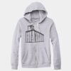 Adult Triblend Full-Zip Fleece Hooded Sweatshirt Thumbnail