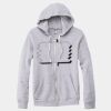 Adult Triblend Full-Zip Fleece Hooded Sweatshirt Thumbnail