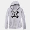 Adult Triblend Full-Zip Fleece Hooded Sweatshirt Thumbnail