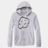 Adult Triblend Full-Zip Fleece Hooded Sweatshirt Thumbnail