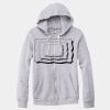 Adult Triblend Full-Zip Fleece Hooded Sweatshirt Thumbnail