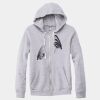 Adult Triblend Full-Zip Fleece Hooded Sweatshirt Thumbnail