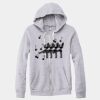 Adult Triblend Full-Zip Fleece Hooded Sweatshirt Thumbnail