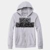 Adult Triblend Full-Zip Fleece Hooded Sweatshirt Thumbnail