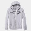 Adult Triblend Full-Zip Fleece Hooded Sweatshirt Thumbnail