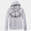 Adult Triblend Full-Zip Fleece Hooded Sweatshirt Thumbnail