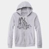 Adult Triblend Full-Zip Fleece Hooded Sweatshirt Thumbnail