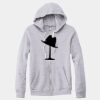 Adult Triblend Full-Zip Fleece Hooded Sweatshirt Thumbnail