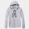 Adult Triblend Full-Zip Fleece Hooded Sweatshirt Thumbnail