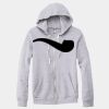 Adult Triblend Full-Zip Fleece Hooded Sweatshirt Thumbnail