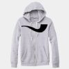 Adult Triblend Full-Zip Fleece Hooded Sweatshirt Thumbnail