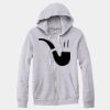 Adult Triblend Full-Zip Fleece Hooded Sweatshirt Thumbnail