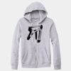 Adult Triblend Full-Zip Fleece Hooded Sweatshirt Thumbnail