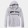 Adult Triblend Full-Zip Fleece Hooded Sweatshirt Thumbnail