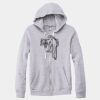 Adult Triblend Full-Zip Fleece Hooded Sweatshirt Thumbnail