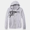 Adult Triblend Full-Zip Fleece Hooded Sweatshirt Thumbnail