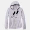 Adult Triblend Full-Zip Fleece Hooded Sweatshirt Thumbnail