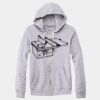 Adult Triblend Full-Zip Fleece Hooded Sweatshirt Thumbnail