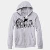 Adult Triblend Full-Zip Fleece Hooded Sweatshirt Thumbnail