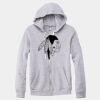 Adult Triblend Full-Zip Fleece Hooded Sweatshirt Thumbnail