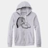 Adult Triblend Full-Zip Fleece Hooded Sweatshirt Thumbnail