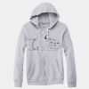 Adult Triblend Full-Zip Fleece Hooded Sweatshirt Thumbnail