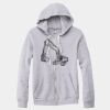 Adult Triblend Full-Zip Fleece Hooded Sweatshirt Thumbnail