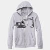 Adult Triblend Full-Zip Fleece Hooded Sweatshirt Thumbnail