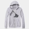 Adult Triblend Full-Zip Fleece Hooded Sweatshirt Thumbnail