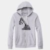 Adult Triblend Full-Zip Fleece Hooded Sweatshirt Thumbnail