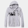 Adult Triblend Full-Zip Fleece Hooded Sweatshirt Thumbnail